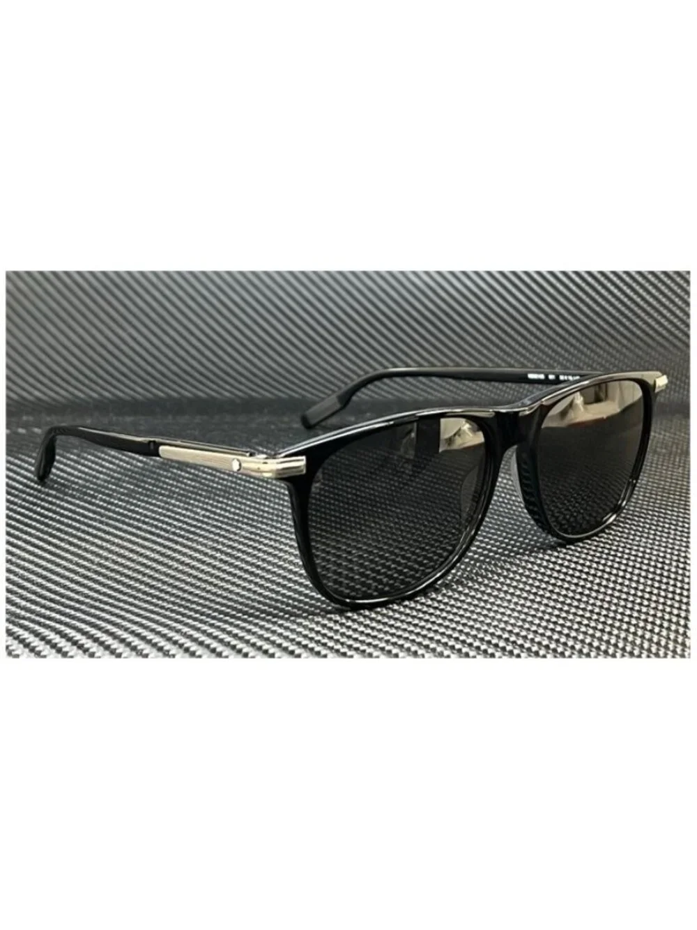 New Mont Blanc Men  Black Sunglasses  56- 16- 145
